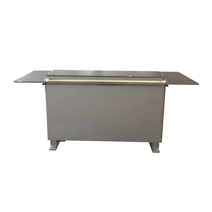 Elevato Smart Bar Table, Sandstone Black, fridge, freezer, Bluetooth control - Detail View