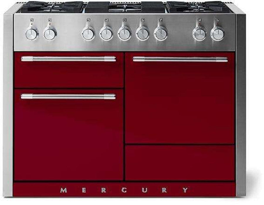 AGA Mercury 48" Dual Fuel 3 Oven Range - Cranberry AMC48DFCNB