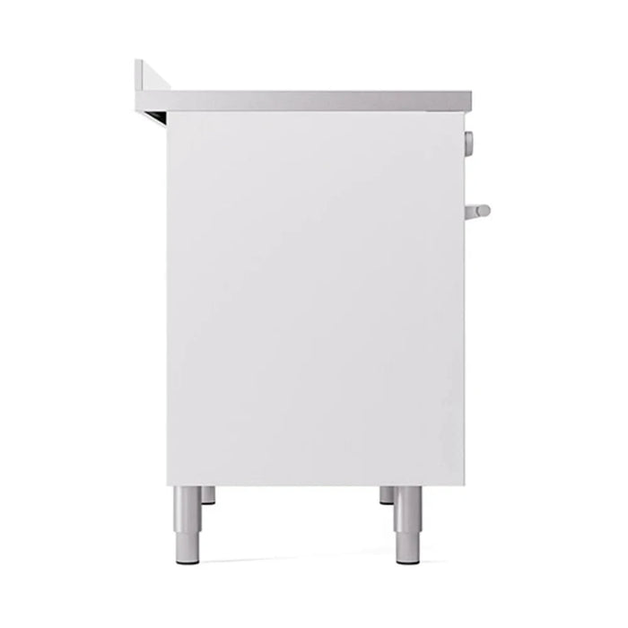 ILVE 40"Professional Plus Induction Range, White UPDI406QMPWH