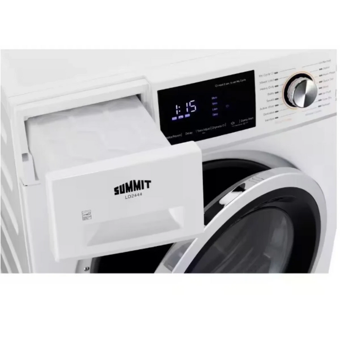 Summit 24" Wide 208-240V Heat Pump Dryer LD2444