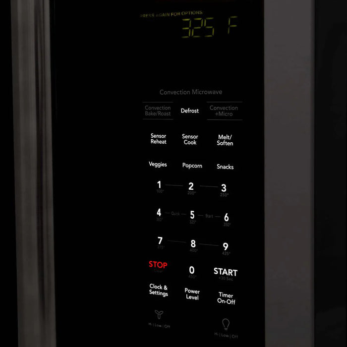 ZLINE 30" Recirculating Over the Range Convection Microwave Oven MWO-OTRCF-30-BS