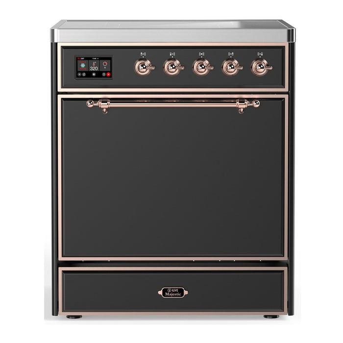ILVE 30"Majestic III Induction Range, UMIB30QNR3 — UMIB30QNR3AWB