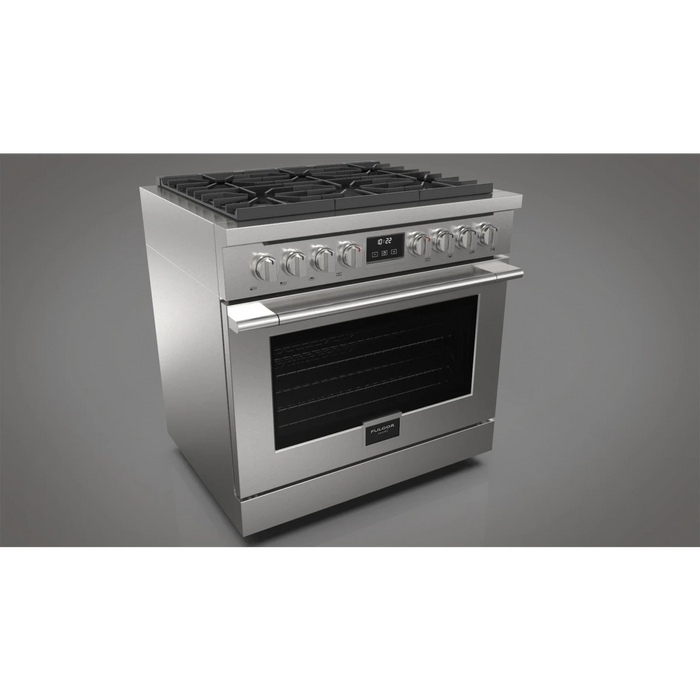 FULGOR 36" Freestanding Gas Range, F4PGR366S2