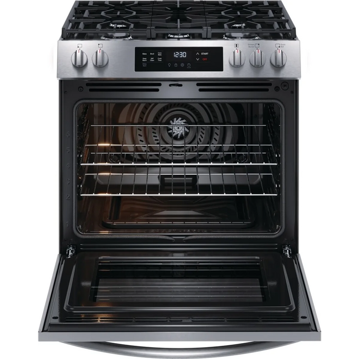 Frigidaire 30" Freestanding Gas Range FCFG3083AS