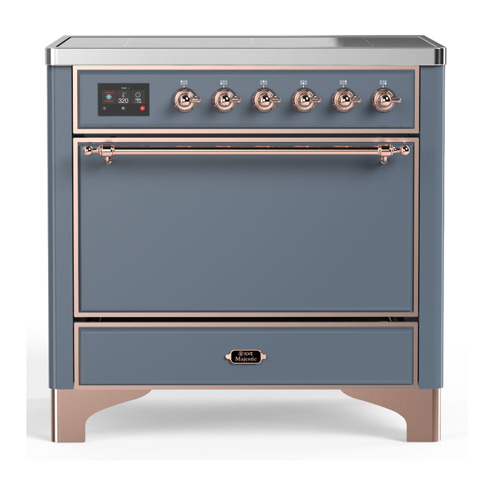ILVE 36"Majestic III Induction Range, UMIB36QNR3 — UMIB36QNR3AWB