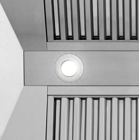 ZLINE 36" Autograph Stainless Wall Range Hood, 8654STZ-WM36-G