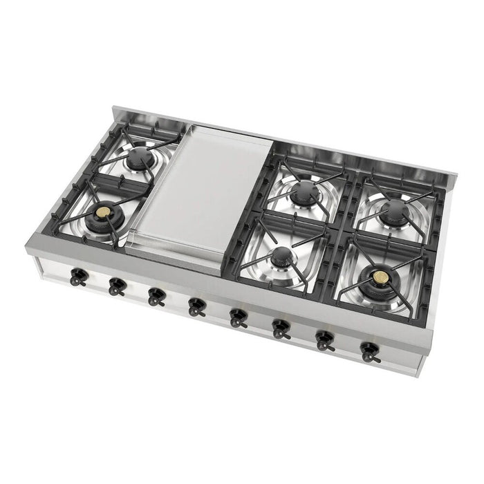 ILVE Nostalgie II 48" Built-In Gas Rangetop UHCP48FNSSB