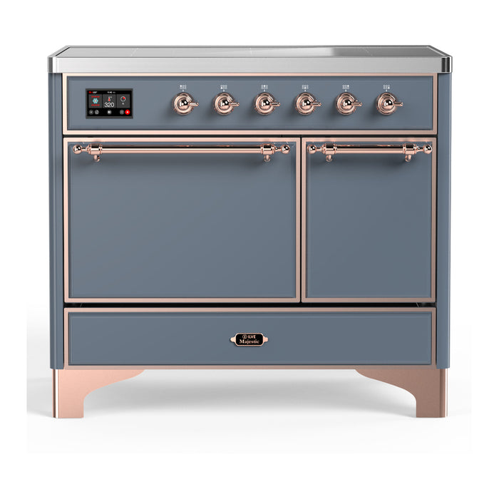 ILVE 40"Majestic III Induction Range, UMDIB40QNR3 — UMDIB40QNR3AWB