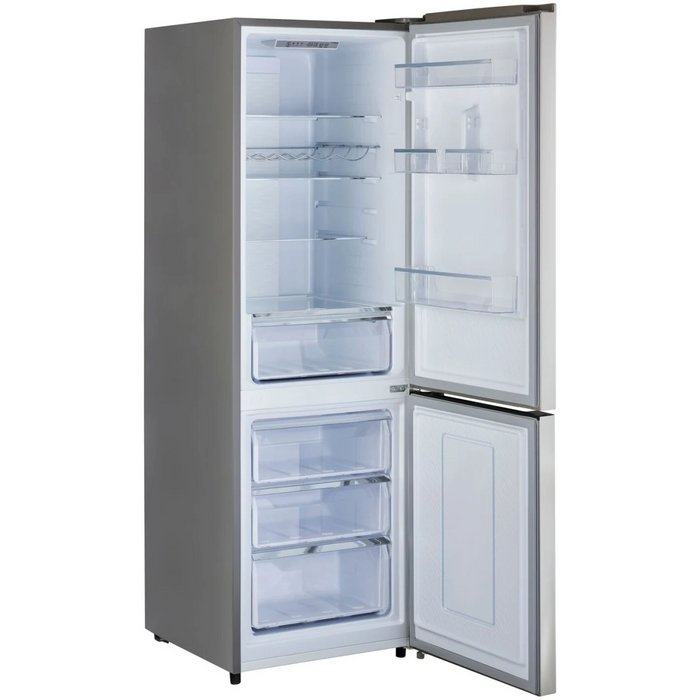 UNIQUE 24" Freestanding Bottom Mount Refrigerator, UGP-328L P SS