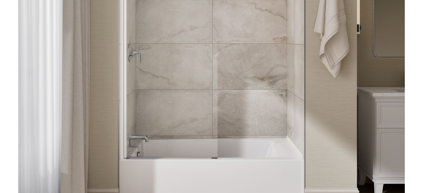 KOHLER Aerie Bath screen K-707105-L-SHP
