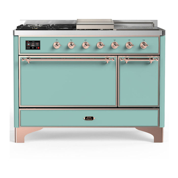ILVE Majestic III 48" Dual Fuel Range UM48FSQNR3MM
