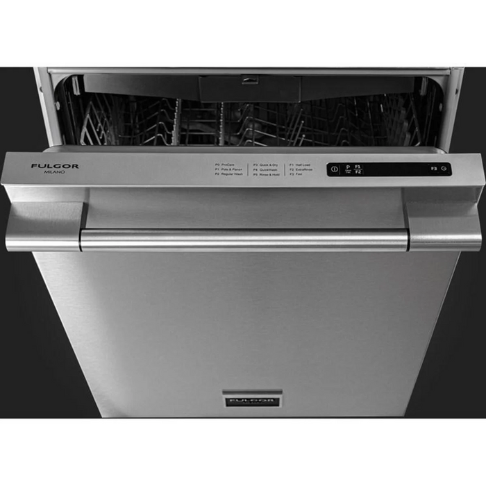 Fulgor 24" Fully Integrated Built-In Dishwasher, F6DWT24SS2
