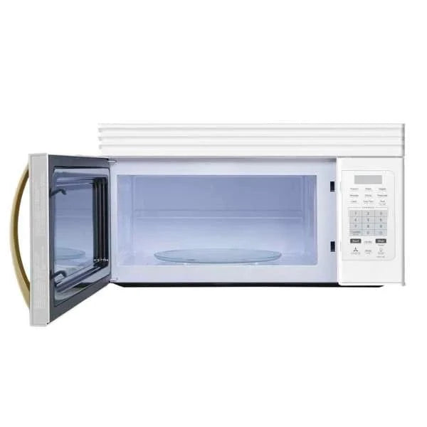 Forno Scalo 30"Over the Range Microwave, White Stainless Steel, FOTR3007-30WHT