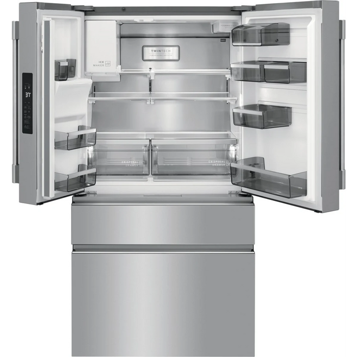 Frigidaire 36" Counter Depth 4 Door French Door Refrigerator PRMC2285AF