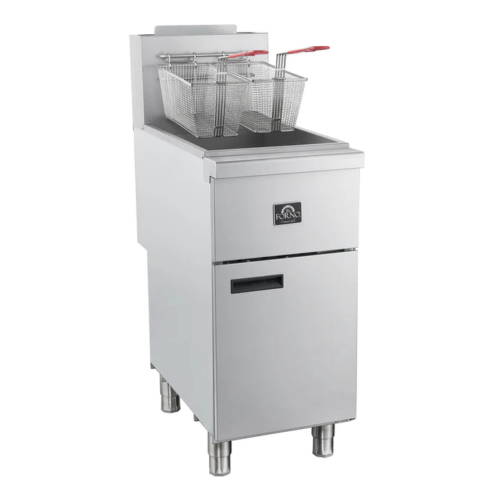Forno Commerciale Propane Gas Deep Fryer FCMGF0016 - Detail View