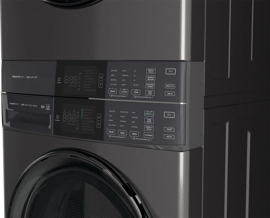 Electrolux Front Load 4.5 Washer, Gas Dryer, SmartBoost, LuxCare Dry, Titanium, ELTG7600AT