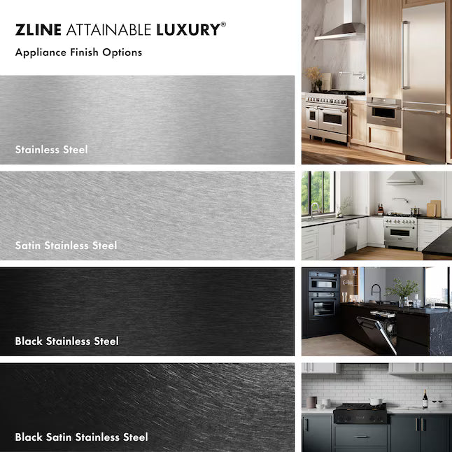 ZLINE 30" Dual Fuel Range SDRBL-30-KST