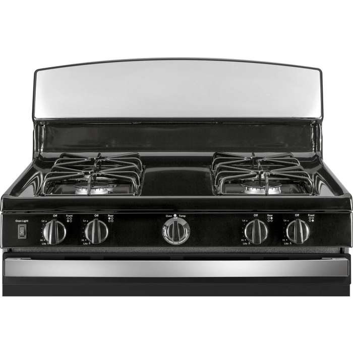 GE 30" Freestanding Gas Range, JGBS30RETSS