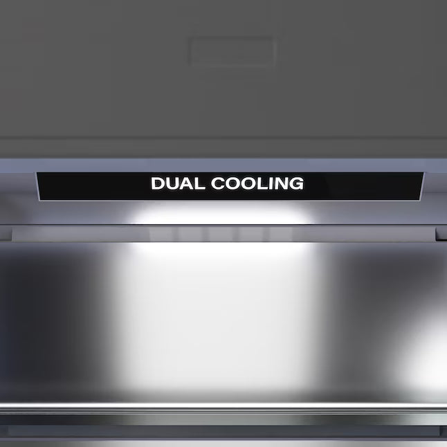 ZLINE 30" Wide Built-In Bottom-Freezer Refrigerator, Ice Maker GRBIVL-BS30-KST