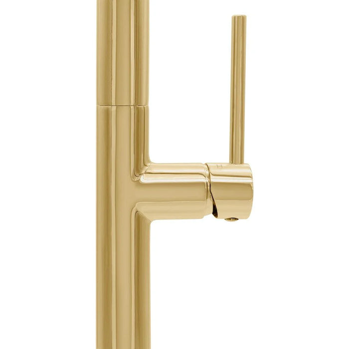 ZLINE Voltaire Kitchen Faucet, Polished Gold, VLT-KF-PG