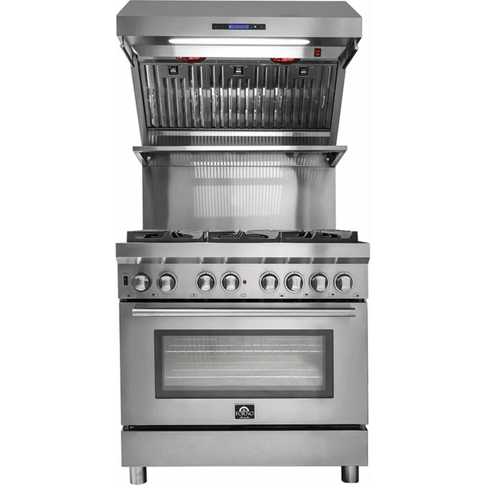 Forno Savona - 36" Wall Mount Range Hood & Back Splash FRHWM5029-36