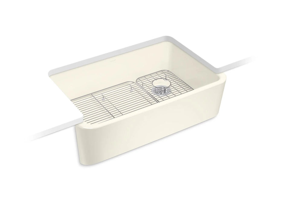 KOHLER Ironridge 34" undermount single-bowl farmhouse kitchen sink K-24268