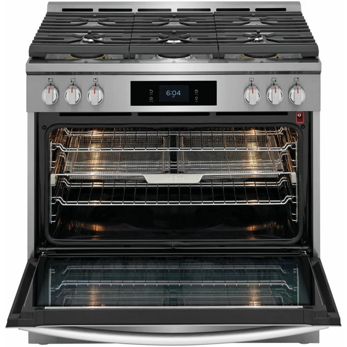 Frigidaire 36" Freestanding Dual Fuel Range GCFD3661AF