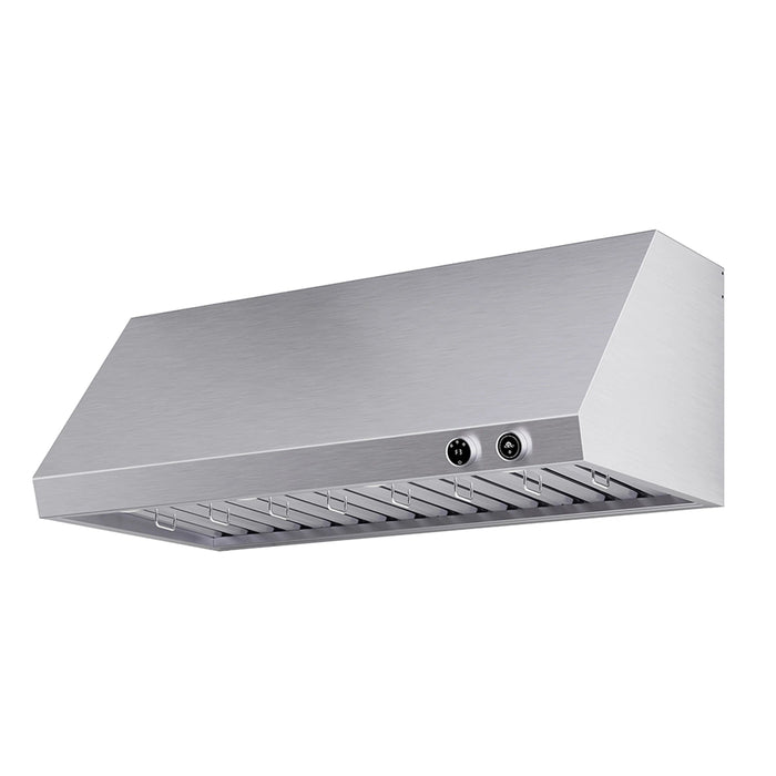 Forno 48'' 1200 CFM Wall Mount Range Hood, Stainless Steel FRHWM5009-48