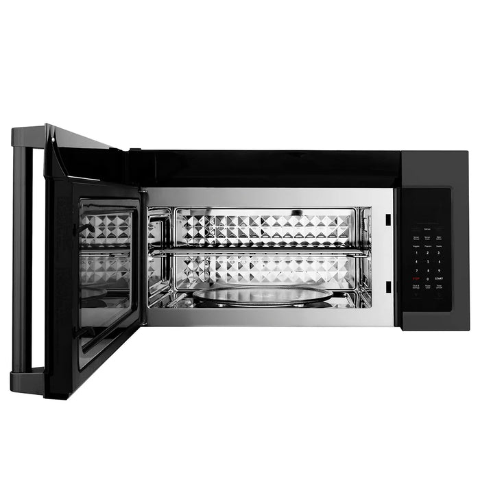 ZLINE 30" Recirculating Over the Range Convection Microwave Oven MWO-OTRCFH-30-BS