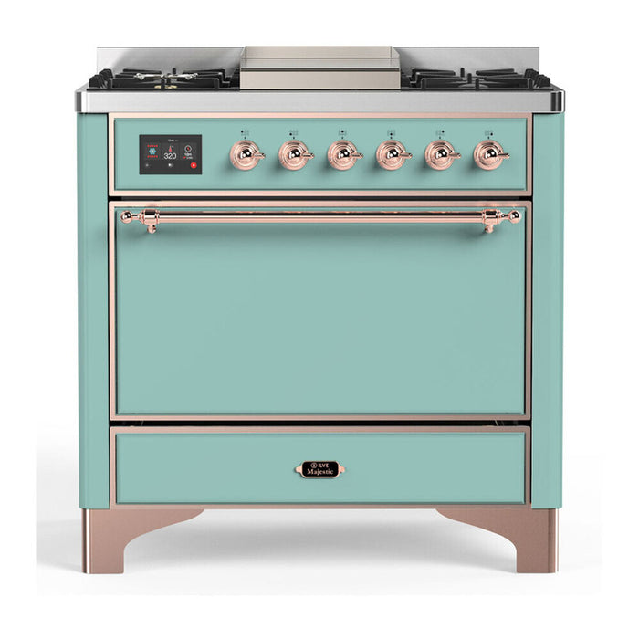 ILVE Majestic III 36" Dual Fuel Range UM36FQNR3MM