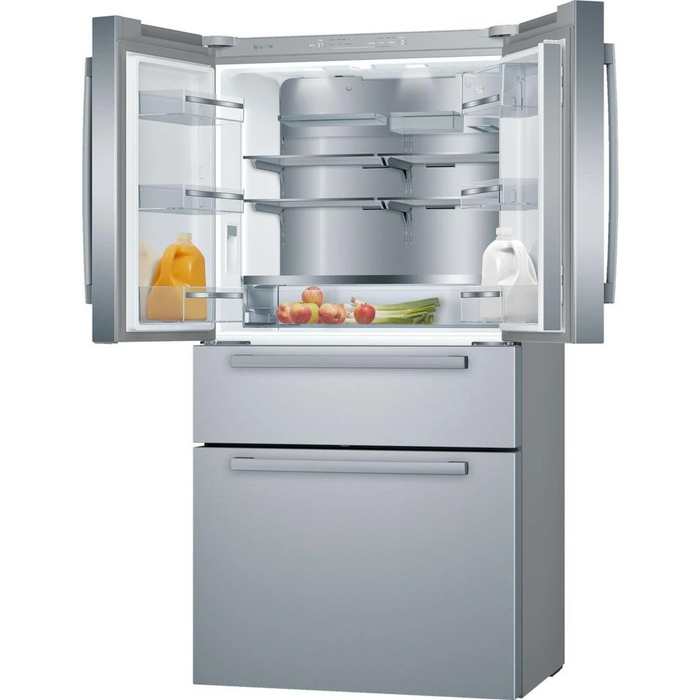 BOSCH 36" Counter Depth French Door Smart Refrigerator, B36CL80SNS