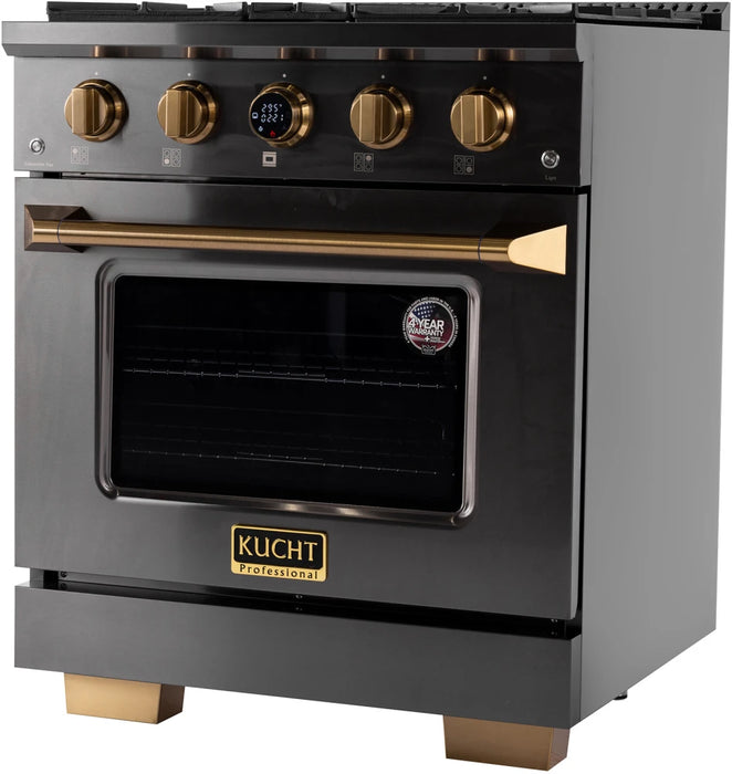 Kucht 30" Freestanding Dual Fuel Range  KXD30