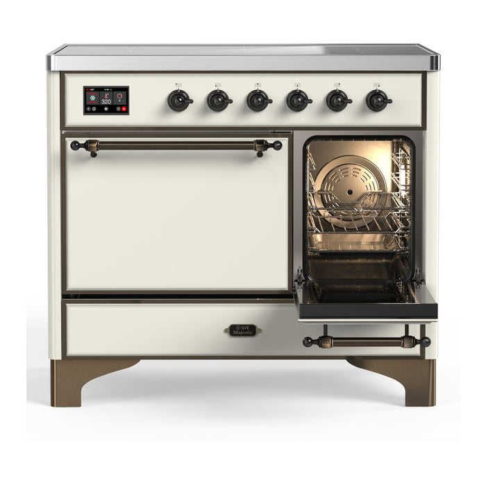 ILVE 40"Majestic III Induction Range, UMDIB40QNR3 — UMDIB40QNR3AWB