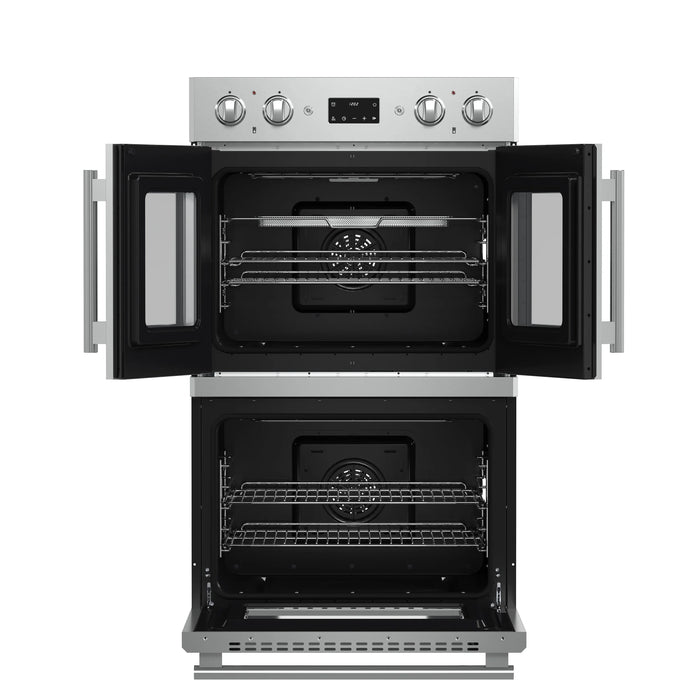 Forno 30"French Door Double Electric Wall Oven, Air Fry, Self-Clean, Sous Vide, FBOEL1340-30