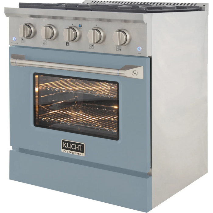 KUCHT 30" Freestanding Gas Range, KNG301-LE