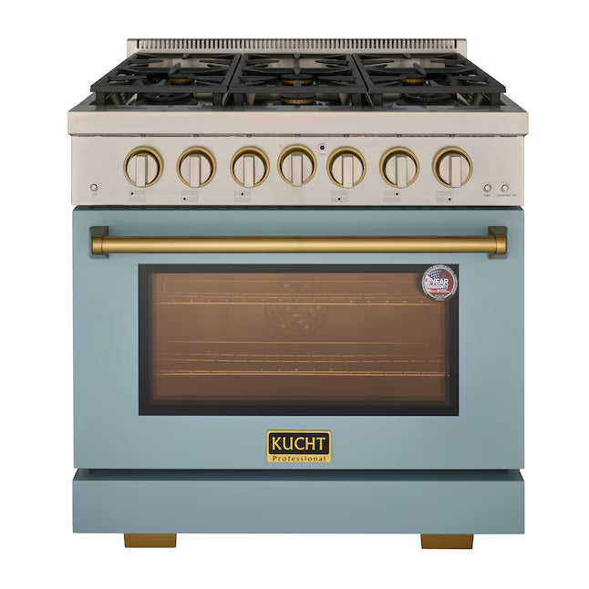 KUCHT 36" Natural Gas Range, KFX3600X-60AG