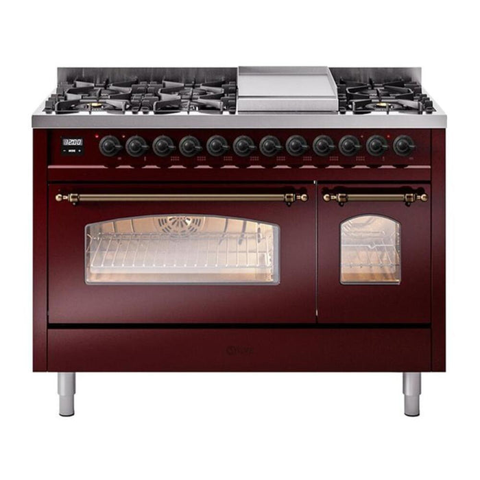 ILVE Nostalgie II 48" Dual Fuel Range, UP48FNMP