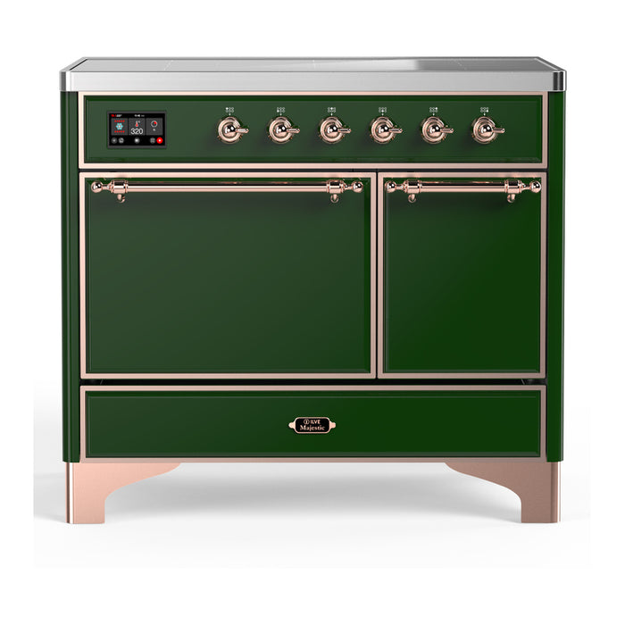 ILVE 40"Majestic III Induction Range, UMDIB40QNR3 — UMDIB40QNR3AWB