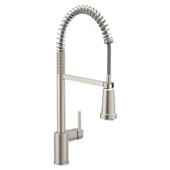 Moen Align Pre-Rinse Spring Kitchen 3 In 1 Water Filtration Faucet F5923