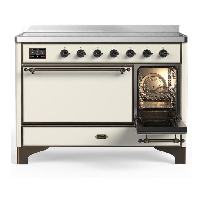 ILVE 48"Majestic III Induction Range, UMIB48QNR3 — UMIB48QNR3AWB