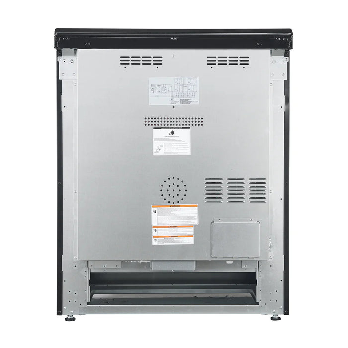 Forno 2-Piece White Kitchen Bundle - 30" Electric Range, 36" Bottom Freezer Refrigerator - Detail View