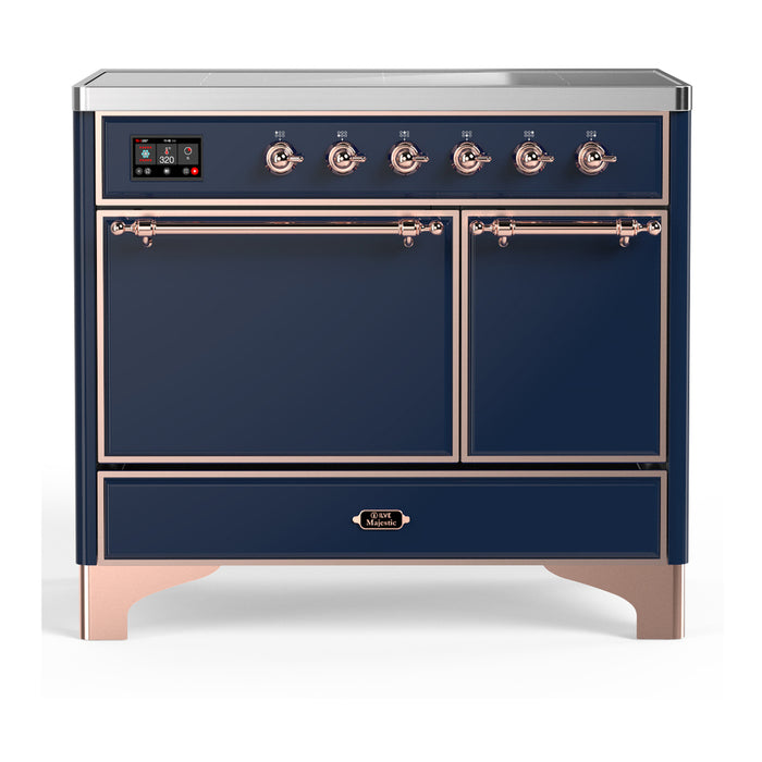 ILVE 40"Majestic III Induction Range, UMDIB40QNR3 — UMDIB40QNR3AWB