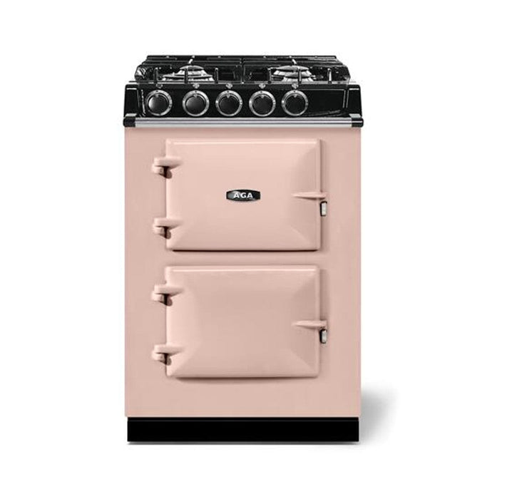 AGA Classic 24" City Dual Fuel Range - Blush ATC2DFBSH