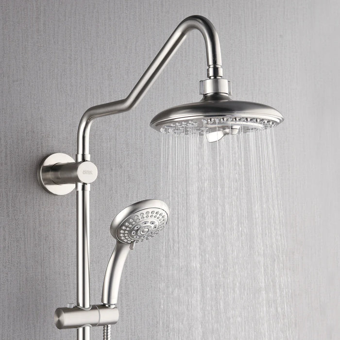 Forno Acqua AcquaSPA Retrofit Shower, Overhead Rainfall, Shower Head SC32BN-C2