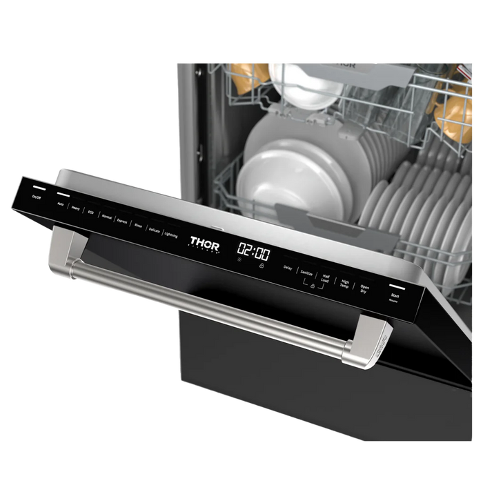 Gordon Ramsay by THOR Kitchen 24" Dishwasher, Matte Black, DW24X8BA00-SS