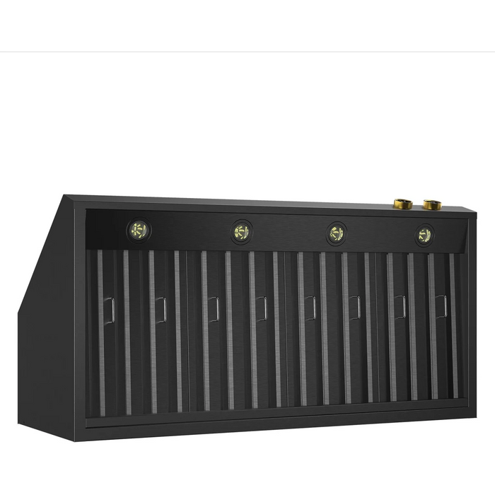 Kucht 48" Wall Mount Range Hood KRHG480-GL-C