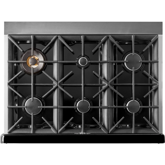 UNIQUE 36" Freestanding Retro Gas Range, UGP-36CR B