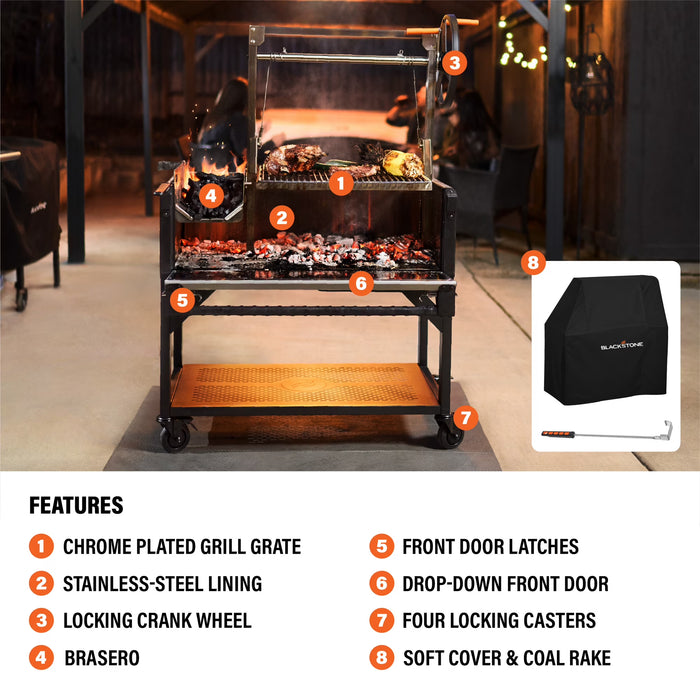 Blackstone Bronco Open Flame Grill, 679765988