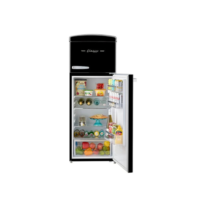 UNIQUE 21.6" Freestanding Top Freezer Refrigerator, UNQ-FR7CT B AC