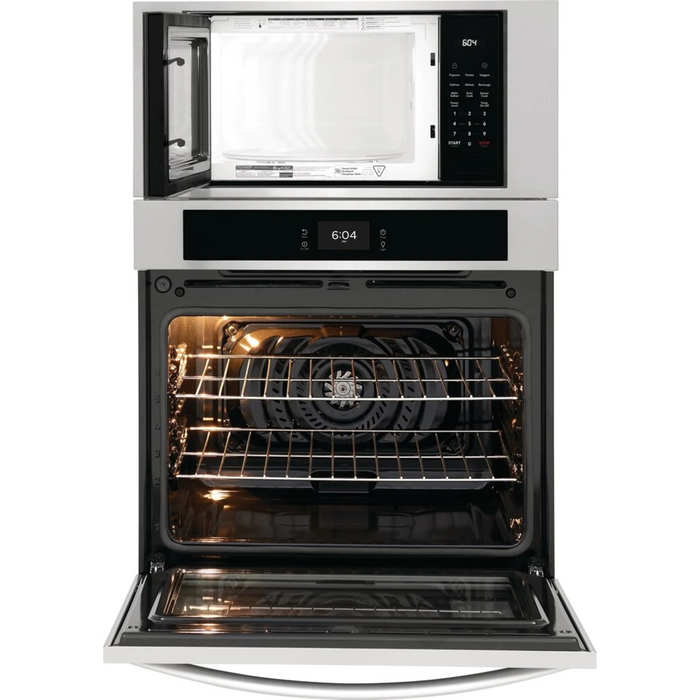 Frigidaire 30" Combination Electric Wall Oven and Microwave FCWM3027AS